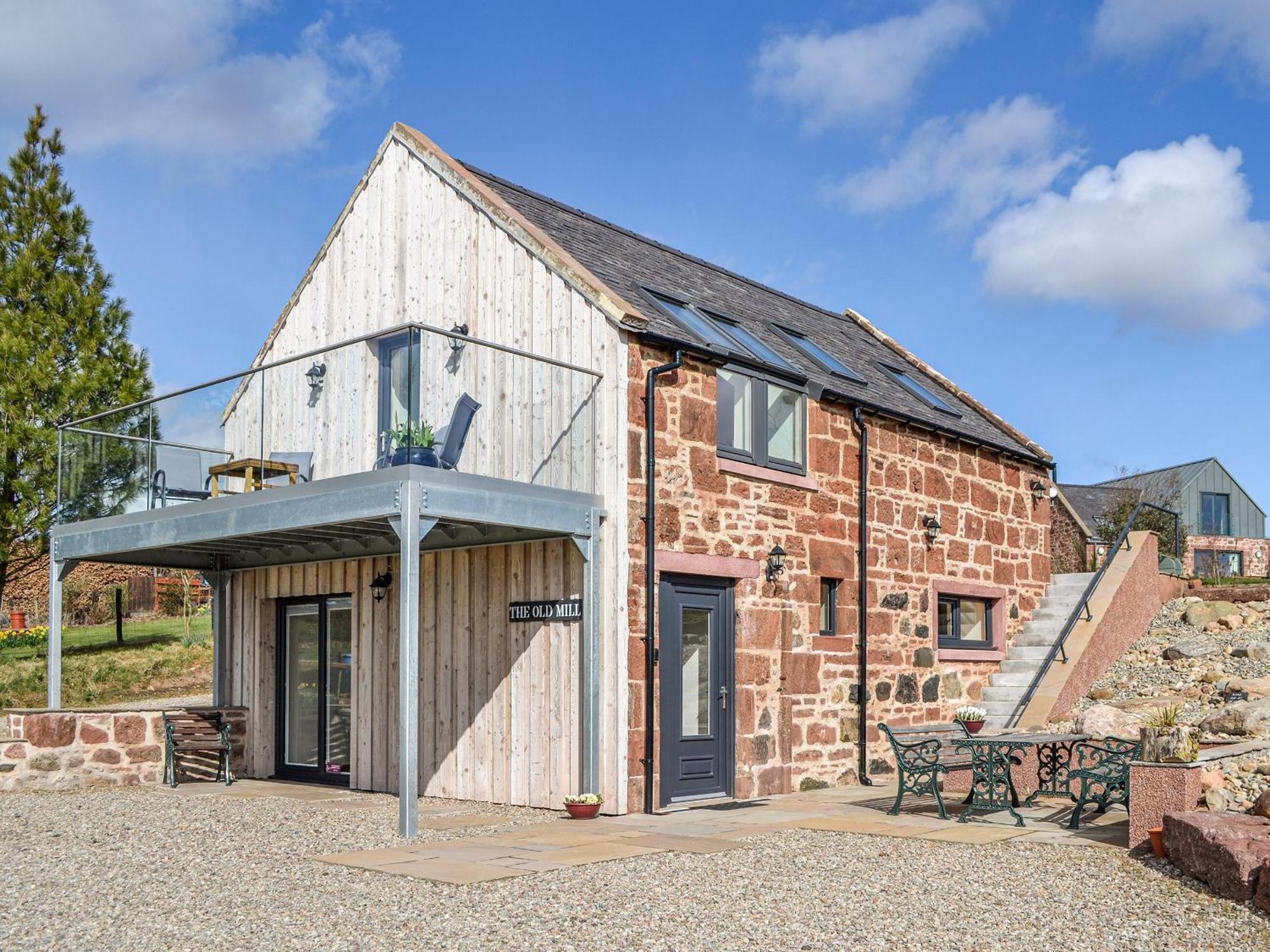 The Old Mill Villa Fettercairn Exteriör bild